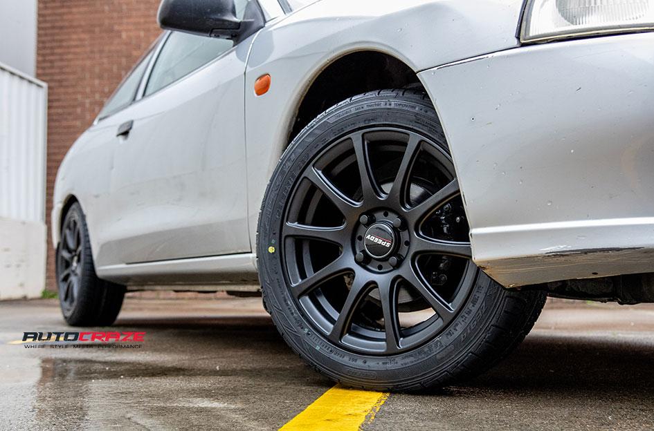 MITSUBISHI LANCER CARBINE SATIN BLACK